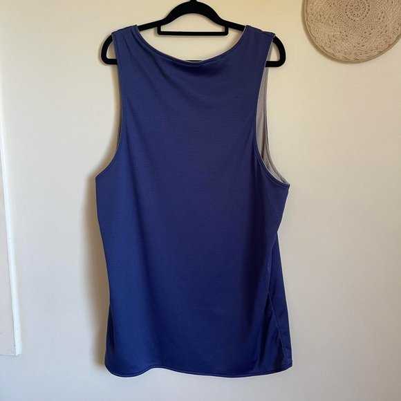 Men's NBA Singlet basketball Jersey Size XL Blue and Grey Reversible - Picture 3 of 8